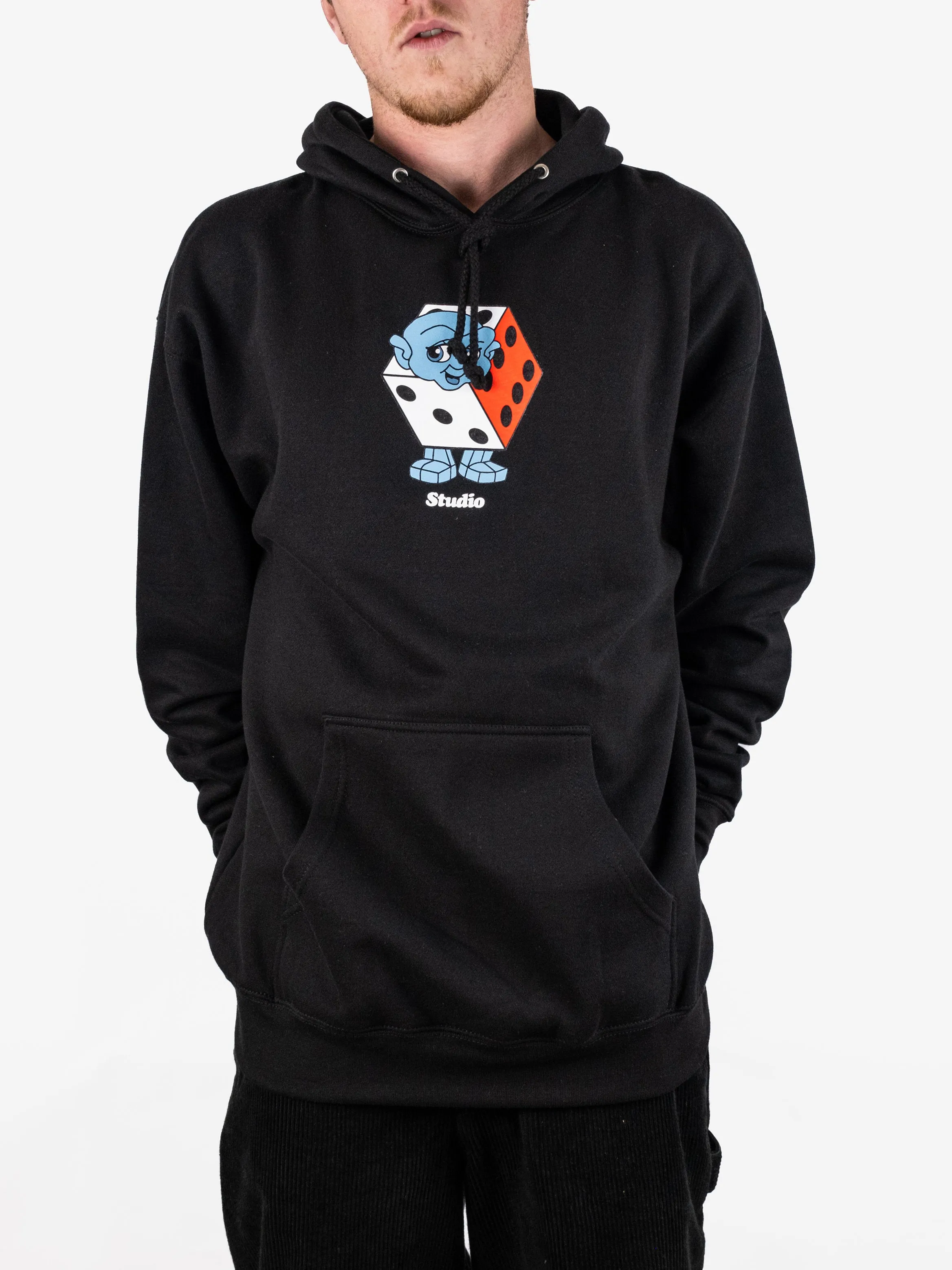 Studio Skateboards - Dicey - Heavyweight Hoodie - Black