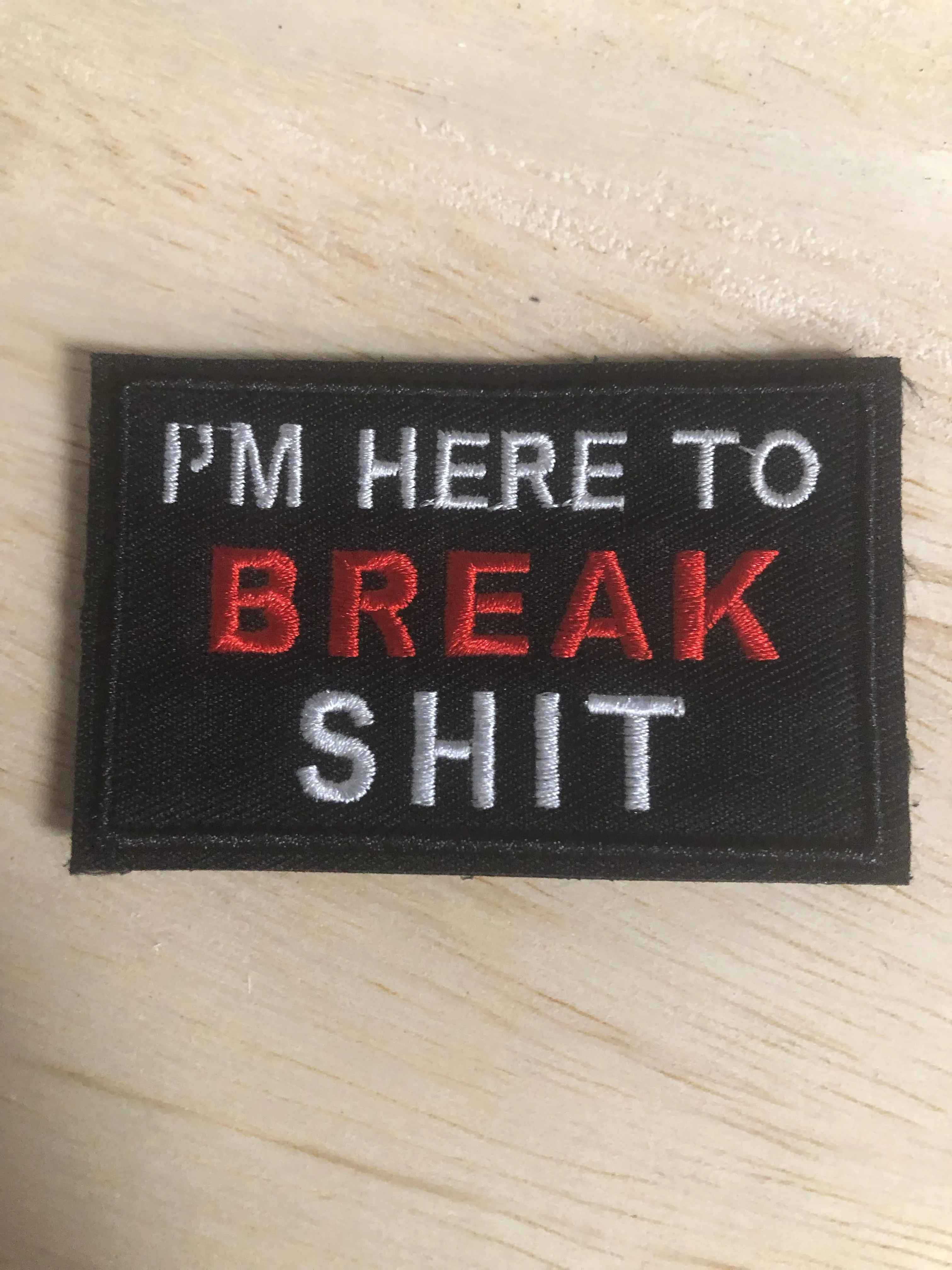 Tactical Morale Patch (choose one)