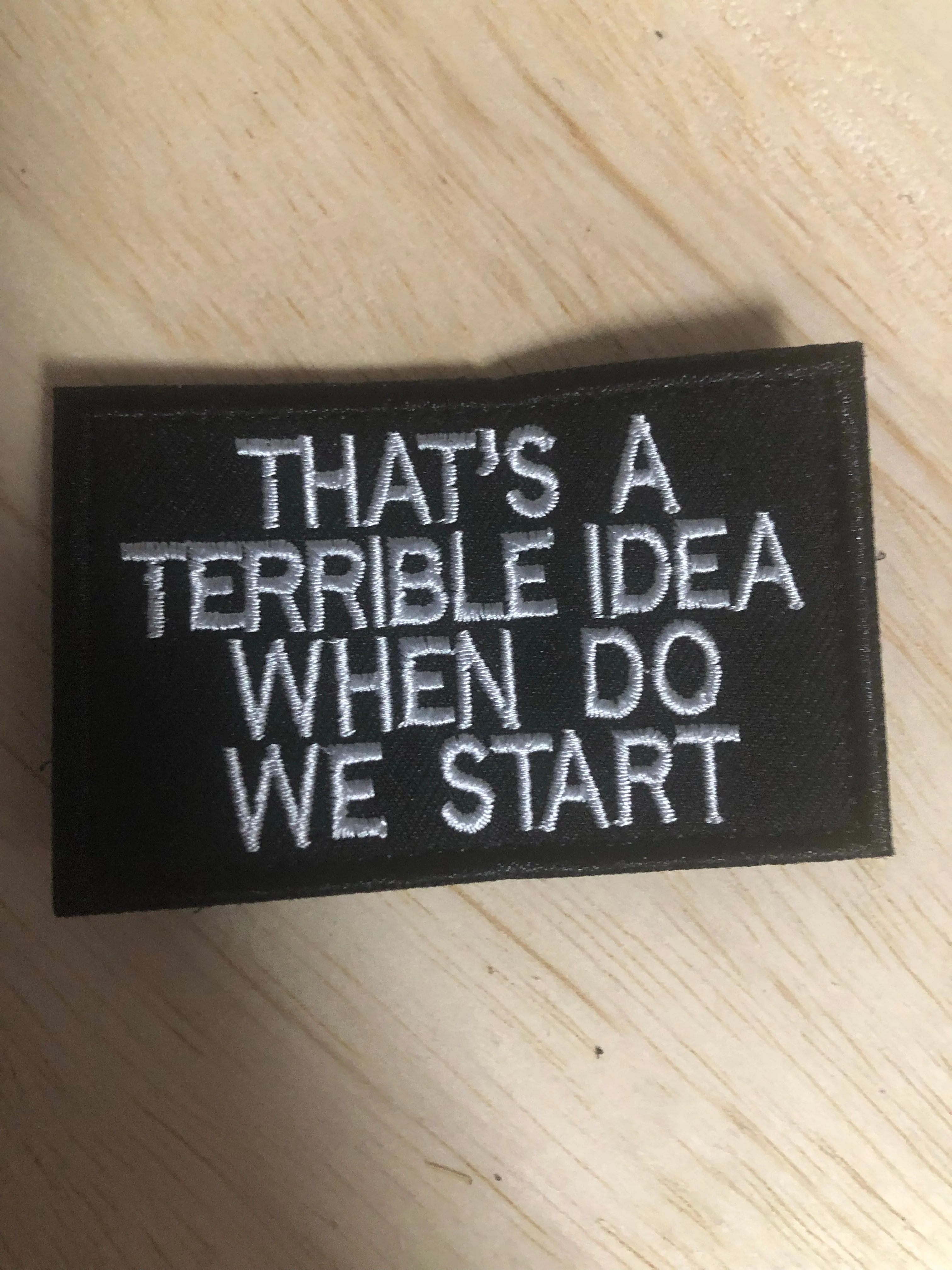 Tactical Morale Patch (choose one)