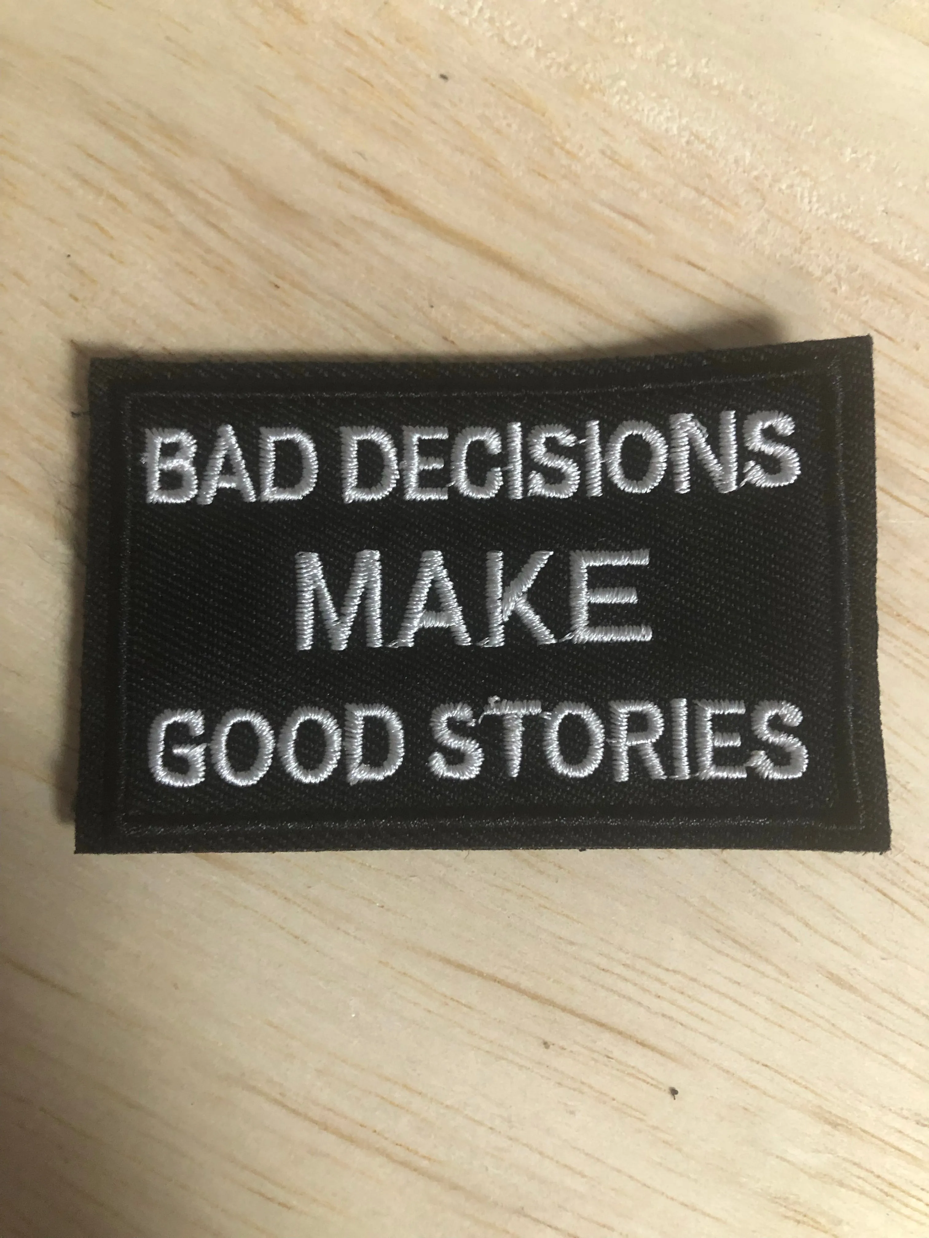 Tactical Morale Patch (choose one)