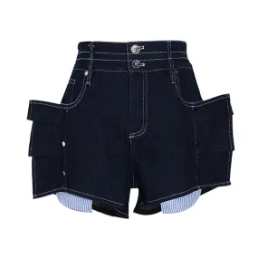 The Misty High Waist Denim Shorts