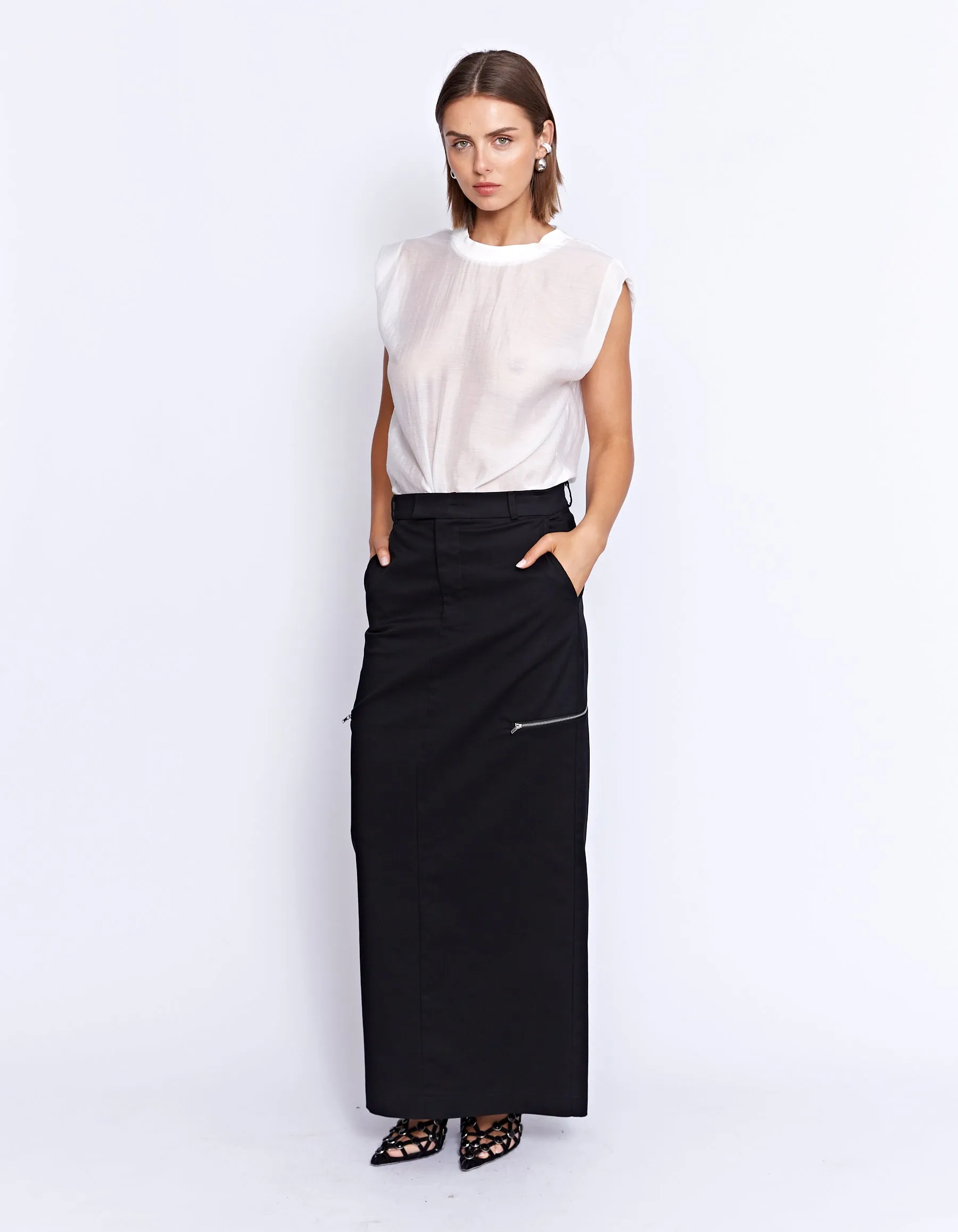 TONIC SHEER TOP | POWDER