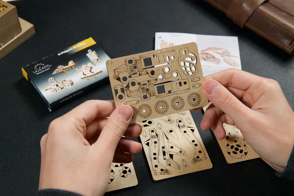 Ugears U-Fidgets Bravery