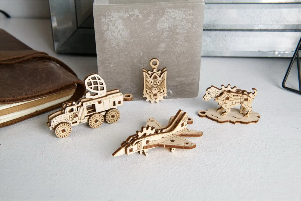 Ugears U-Fidgets Bravery