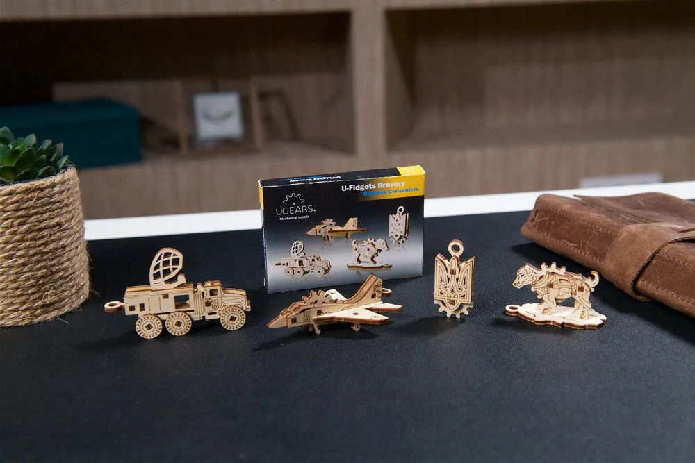 Ugears U-Fidgets Bravery